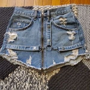 Carmar Denim Skirt Size 26